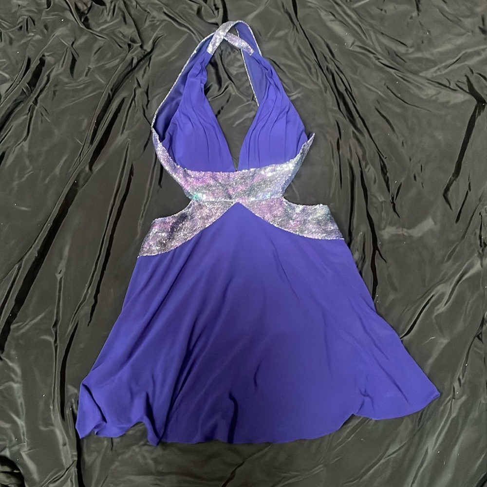 Arden B cutout sequin dress